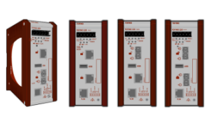 Tofino Xenon Series of industrial security appliances product image displaying all configurations.