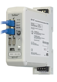 The Tofino 9000 appliance for Industrial Security for SCADA and control systems.